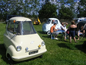 Scootacar corner Stonham Barns 2009